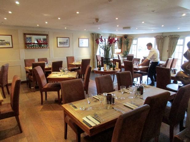 Dining area from the bar