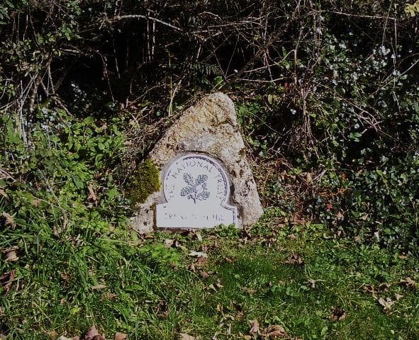 National trust sign in need of
