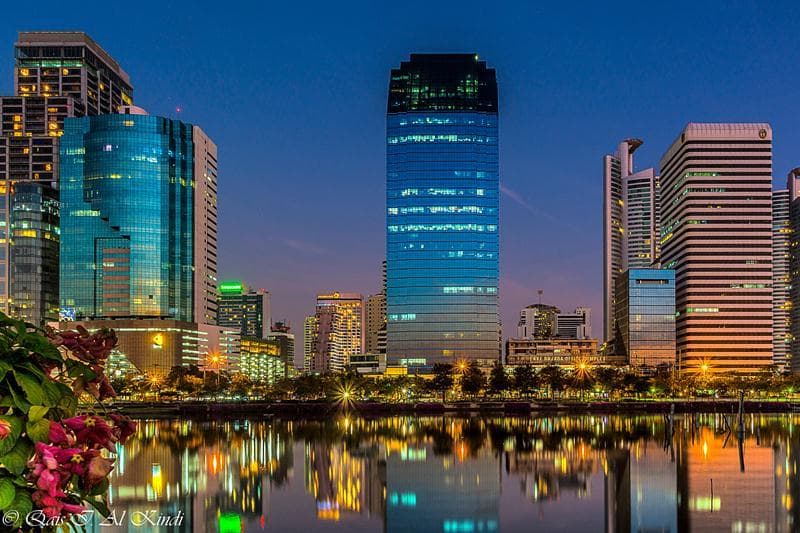 Benjakiti Park, Lake view