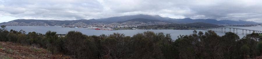 Sunset Over Hobart