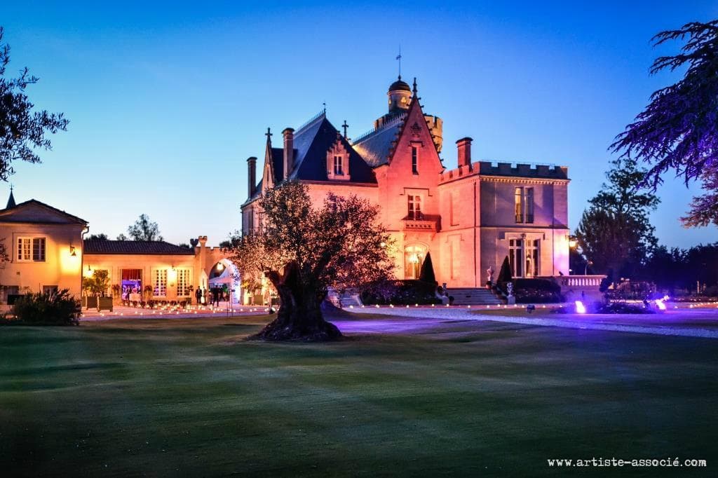 Le Château à la tombée de la nuit