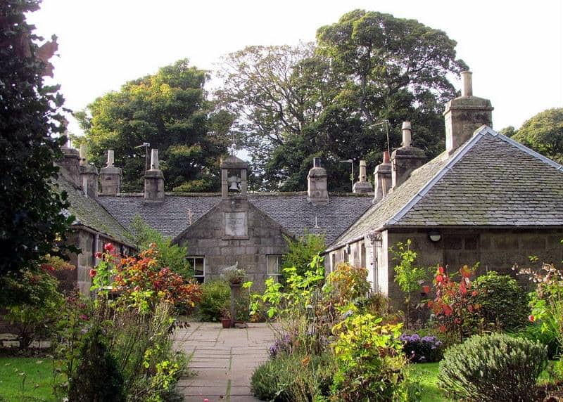Old Aberdeen's Cobblestone Streets