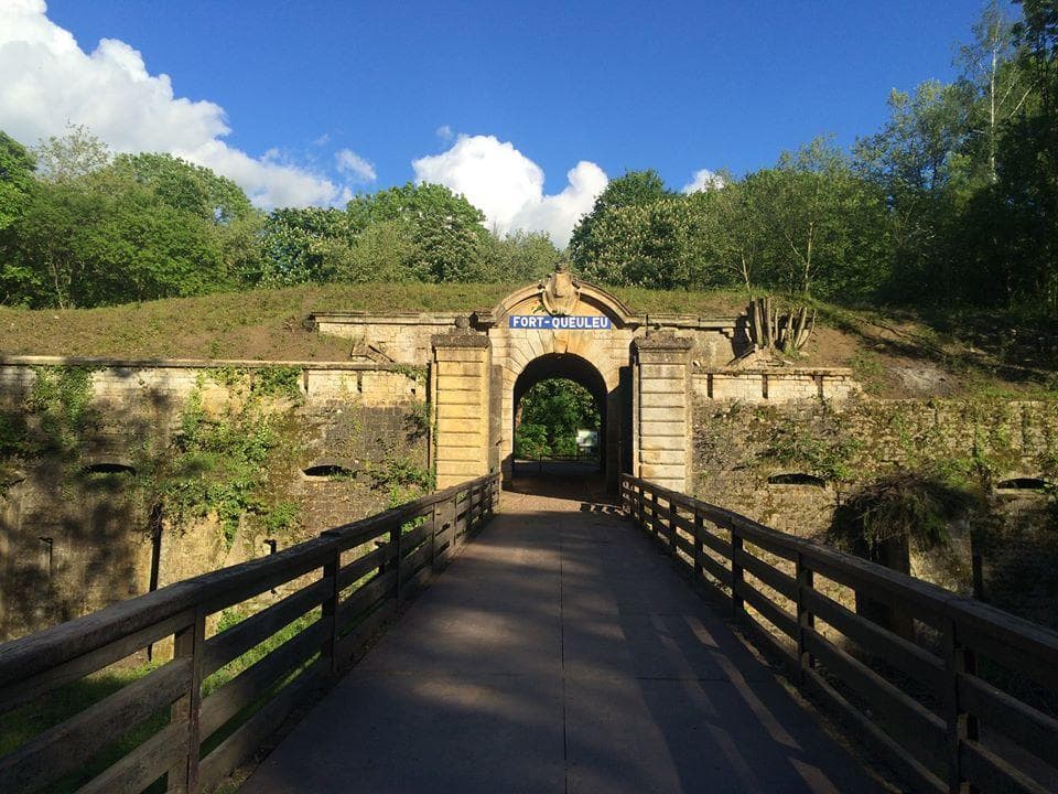 Entrée principale du Fort de Queuleu à METZ