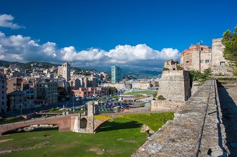 Vista sulla città