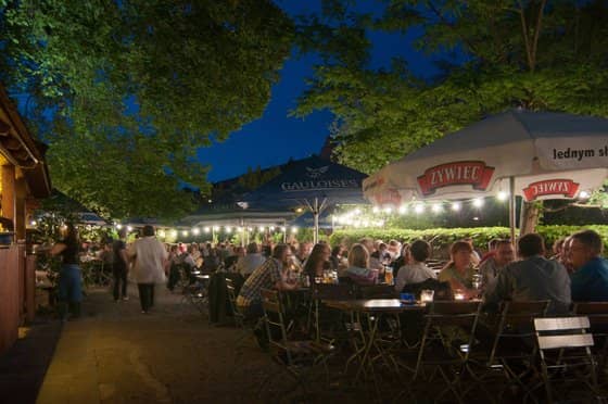 Scenic Beer Garden Views