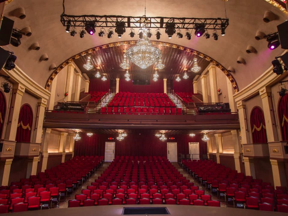 Our 1924 Auditorium, beautifully renovated in 2012, seen from center stage!