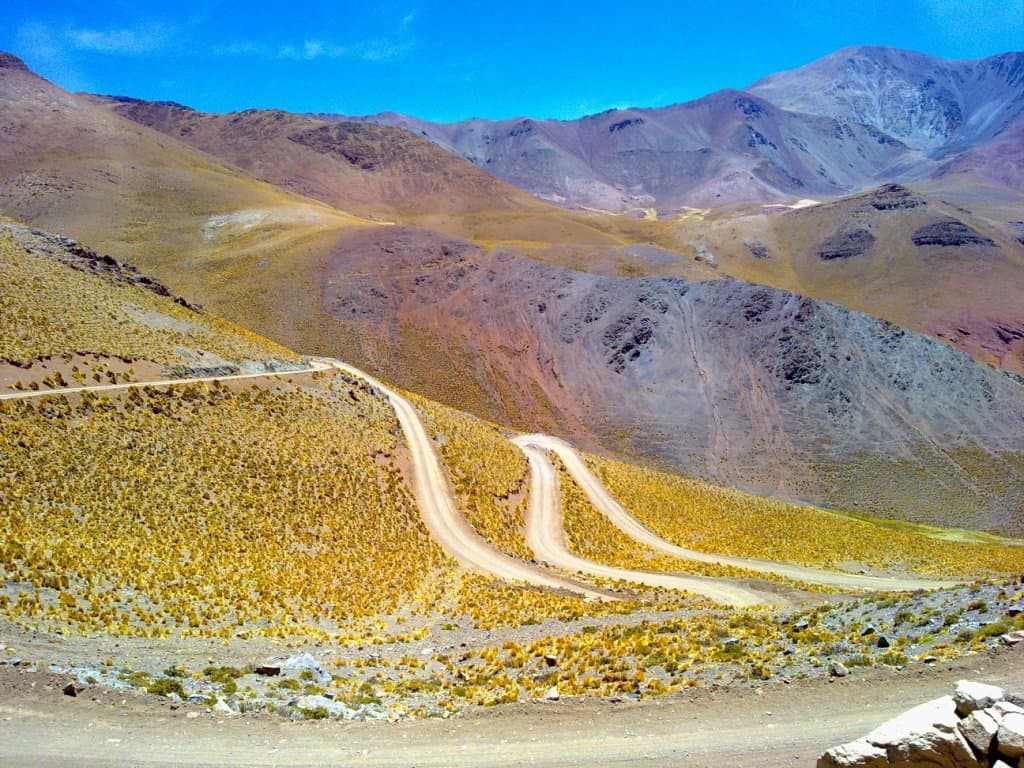 camino al abra del Acay