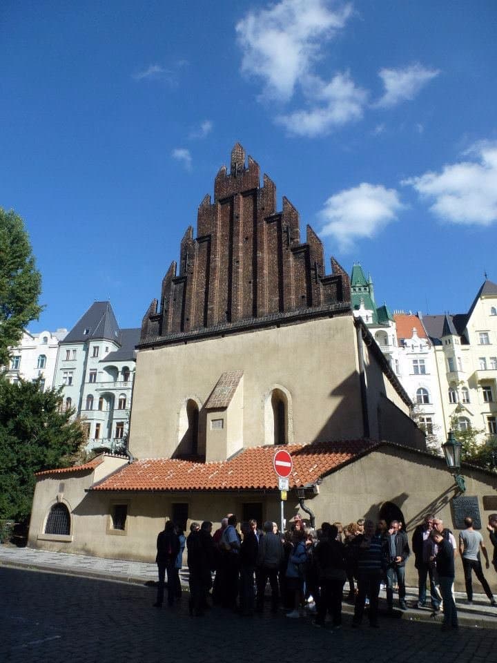 The synagogue.
