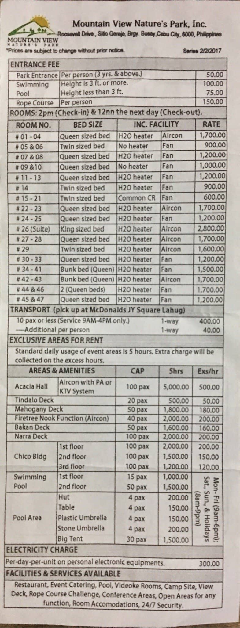 Adult Pool with a View