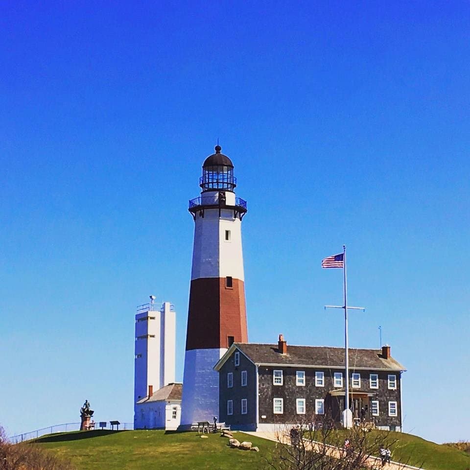 View from the parking lot