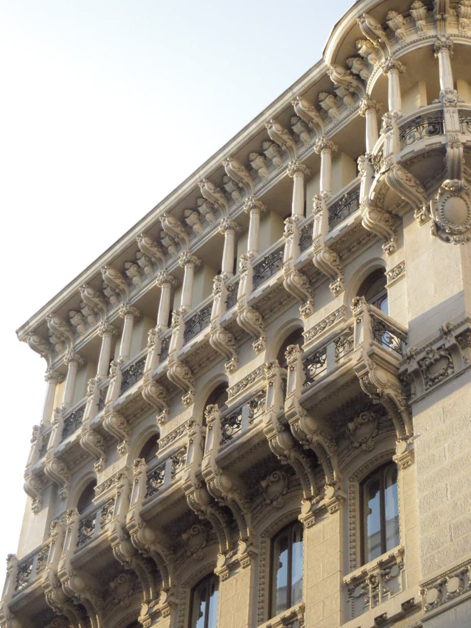 Via ottimale per lo Shopping, bar, arte,storia e architettura