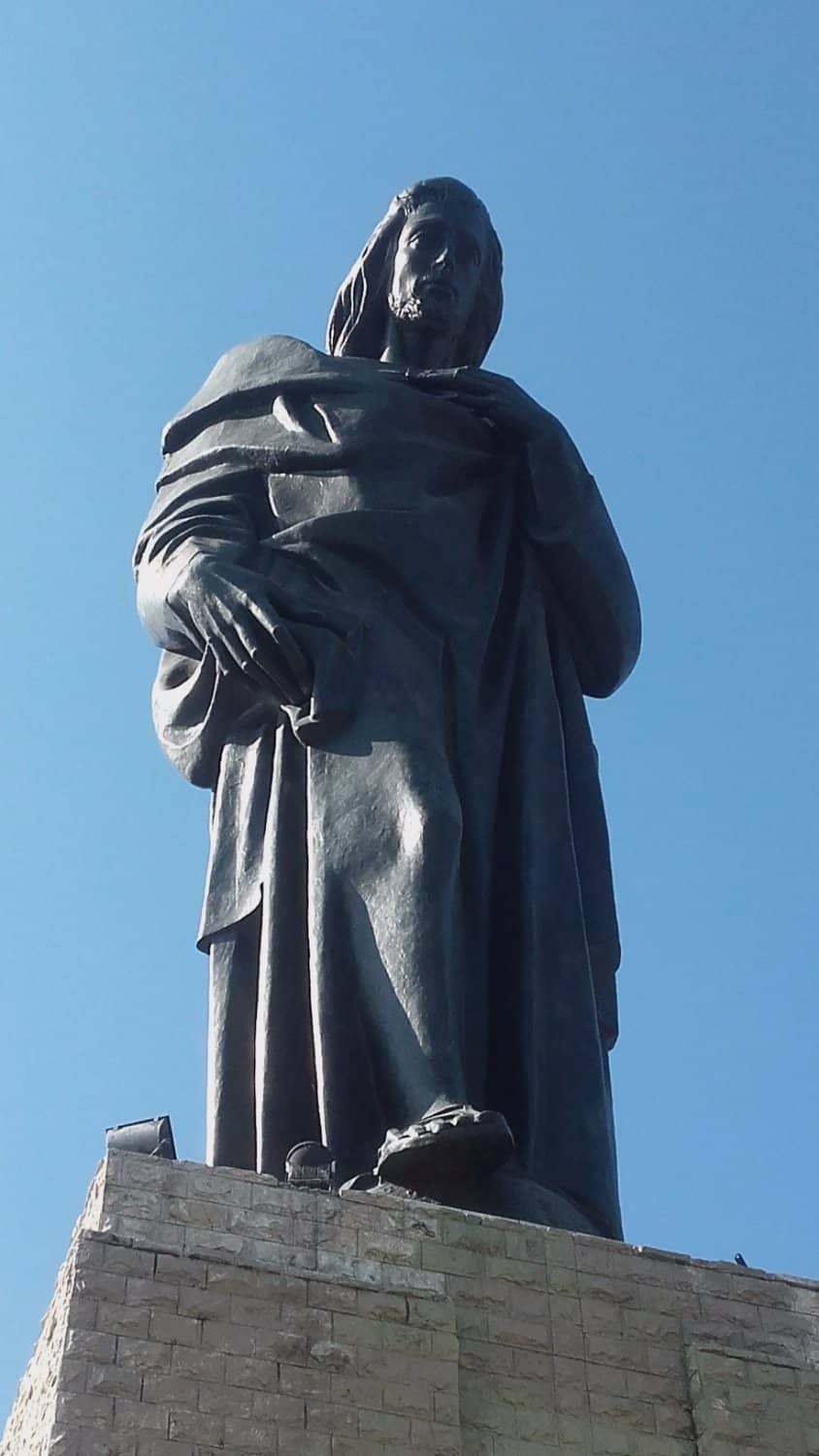 Monumental Sacred Heart Statue