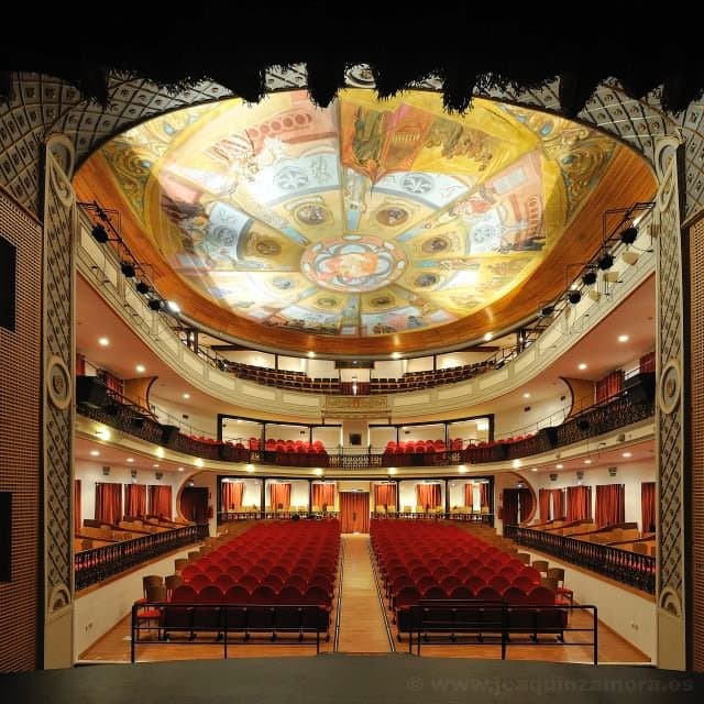Teatro Guerra, Lorca (Alto Guadalentin, Murcie), Espagne.