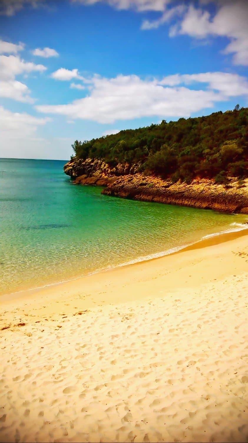Praia de Coelhos, parc naturel d'Arrabida