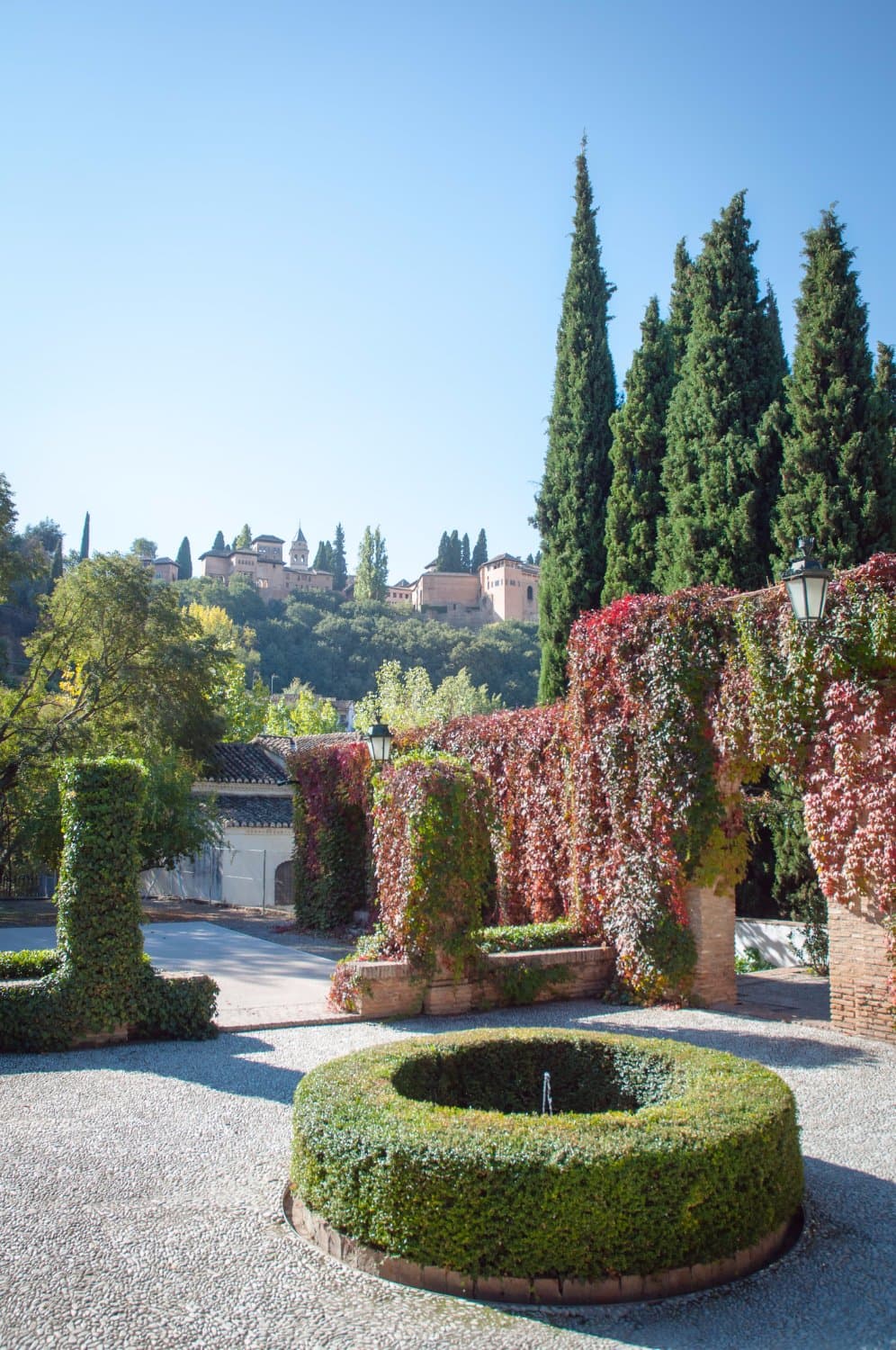 Vistas a la Alhambra desde el jardín del Palacio de los Córdova-2