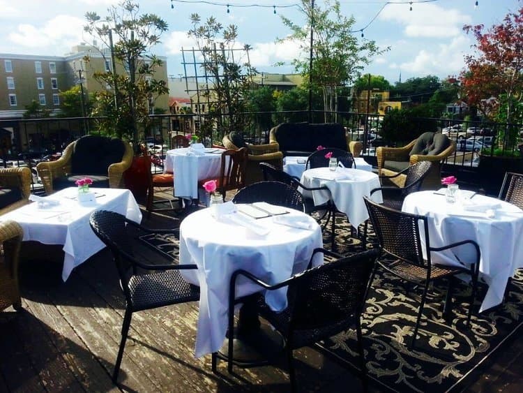 Come enjoy our rooftop with beautiful views of downtown Charleston!