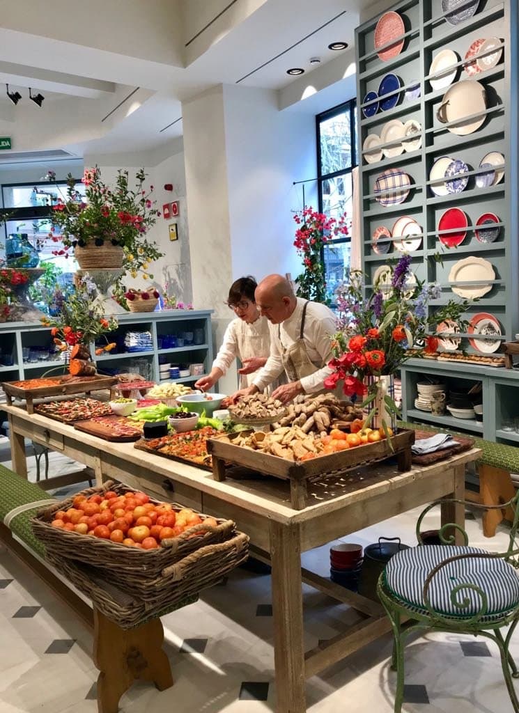Catering para la inauguración de Zara Home FOTO: Alex Marcus para Wocere.