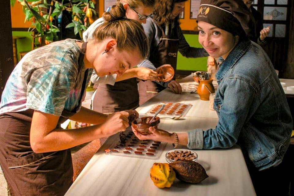 Take home your own hand made chocolates!