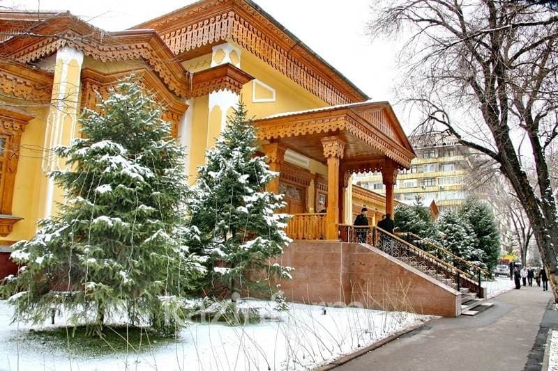 Fasad of Museum Almaty