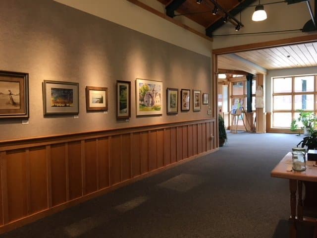 Widlund Gallery at Tannery Pond Community Center - featuring different artists each month