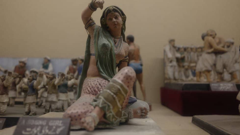 Fasting Buddha Statue