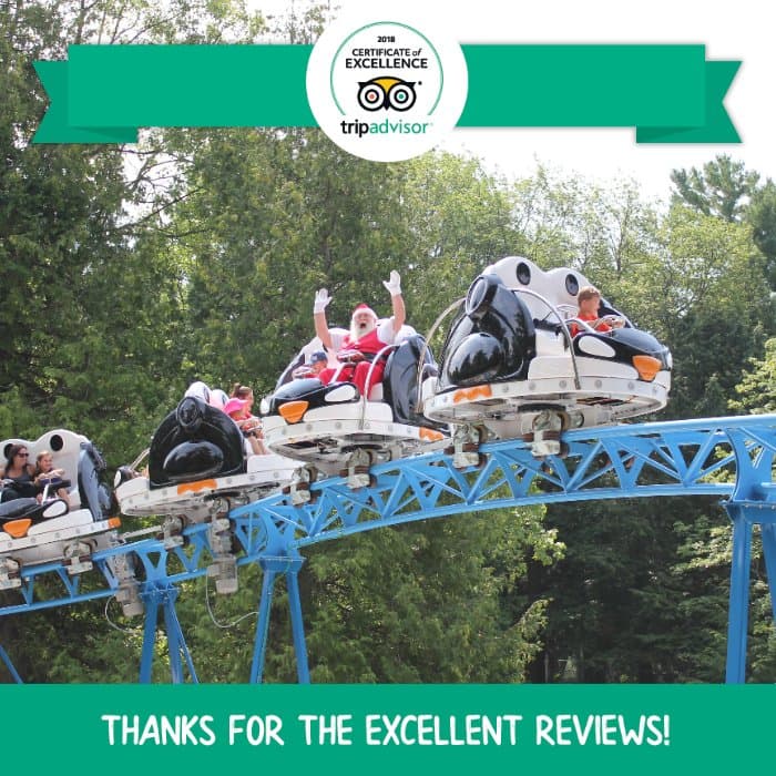 A day at Santa's Village.