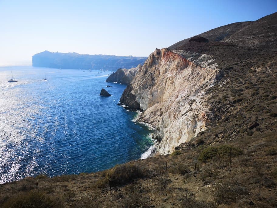 White Beach Santorini