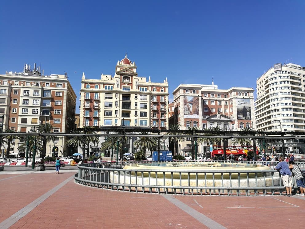 Plaza de la Marina Málaga