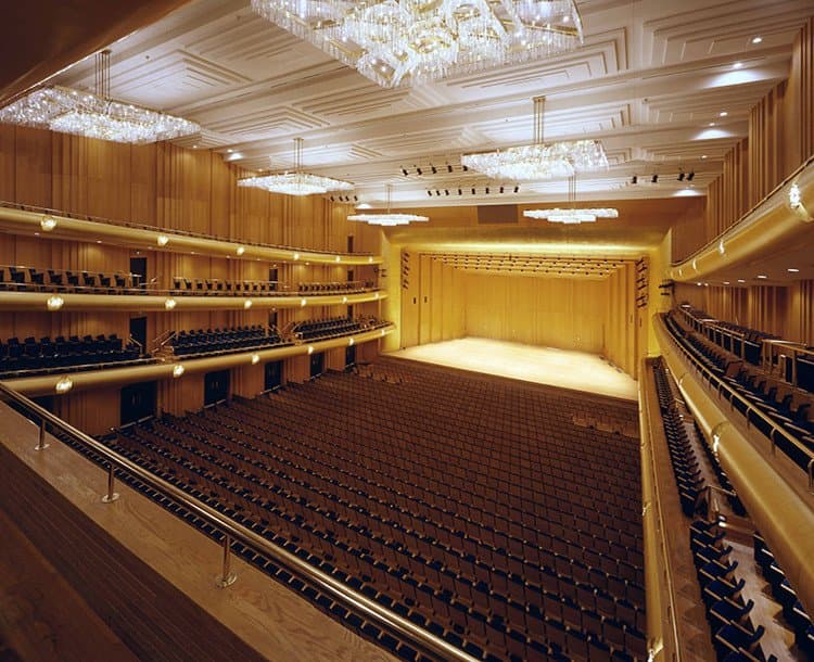 Abravanel Hall, house to stage.