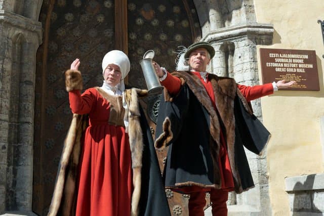 Welcome to the Great Guild Hall, one of the best preserved medieval buildings in old Tallinn.