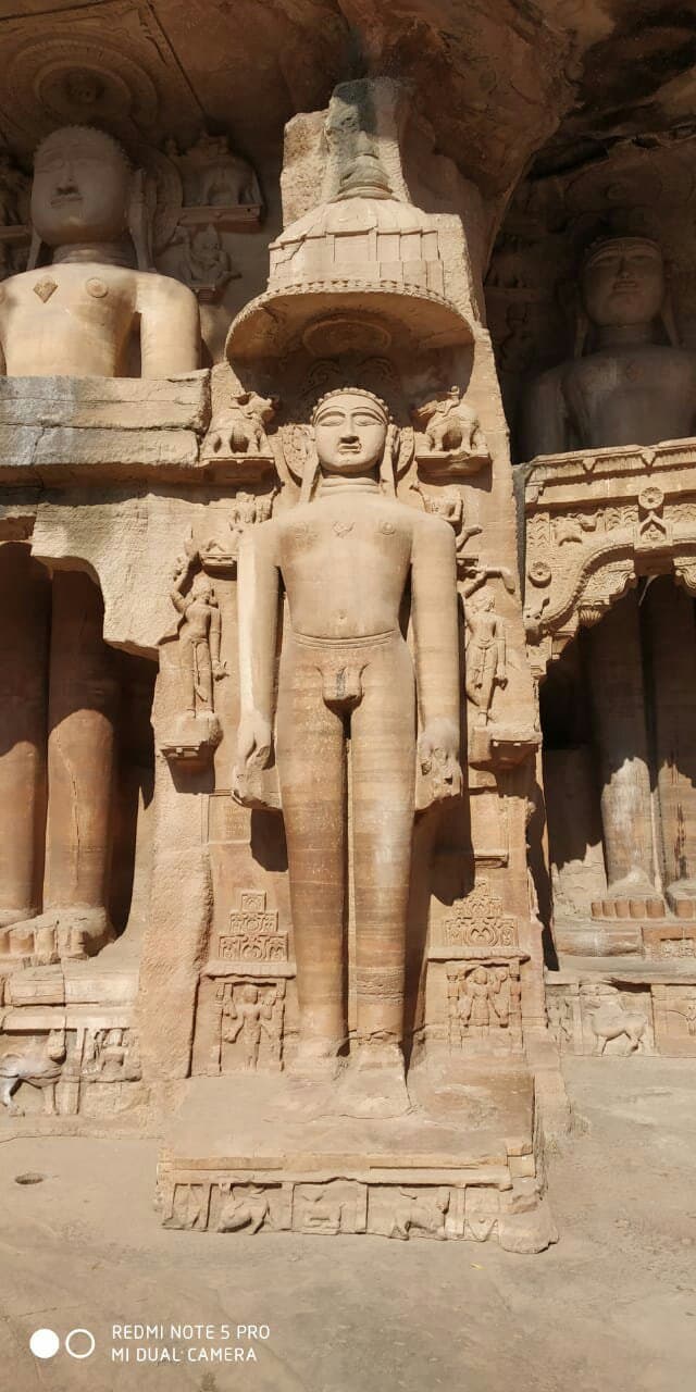 Gopachal Parvat Jain Sculptures Gwalior