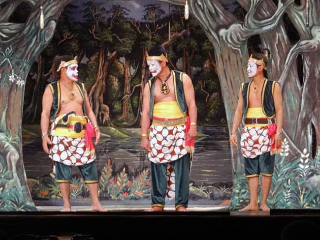 Wayang Orang Performance