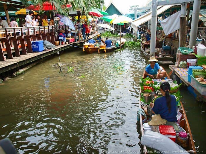 Boat Rides Along the Khlongs