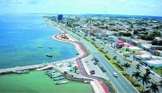 Malecón de Campeche