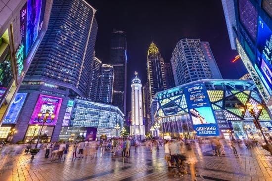 Jiefangbei CBD Chongqing