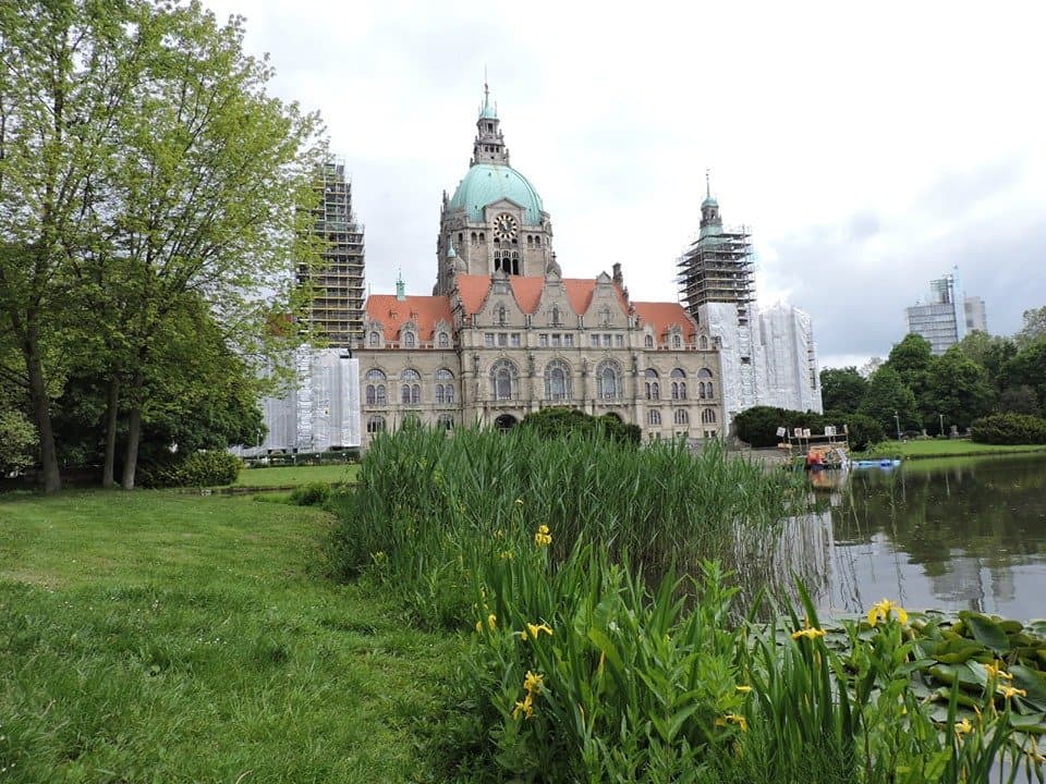 Maschpark, Hannover, Alemania.