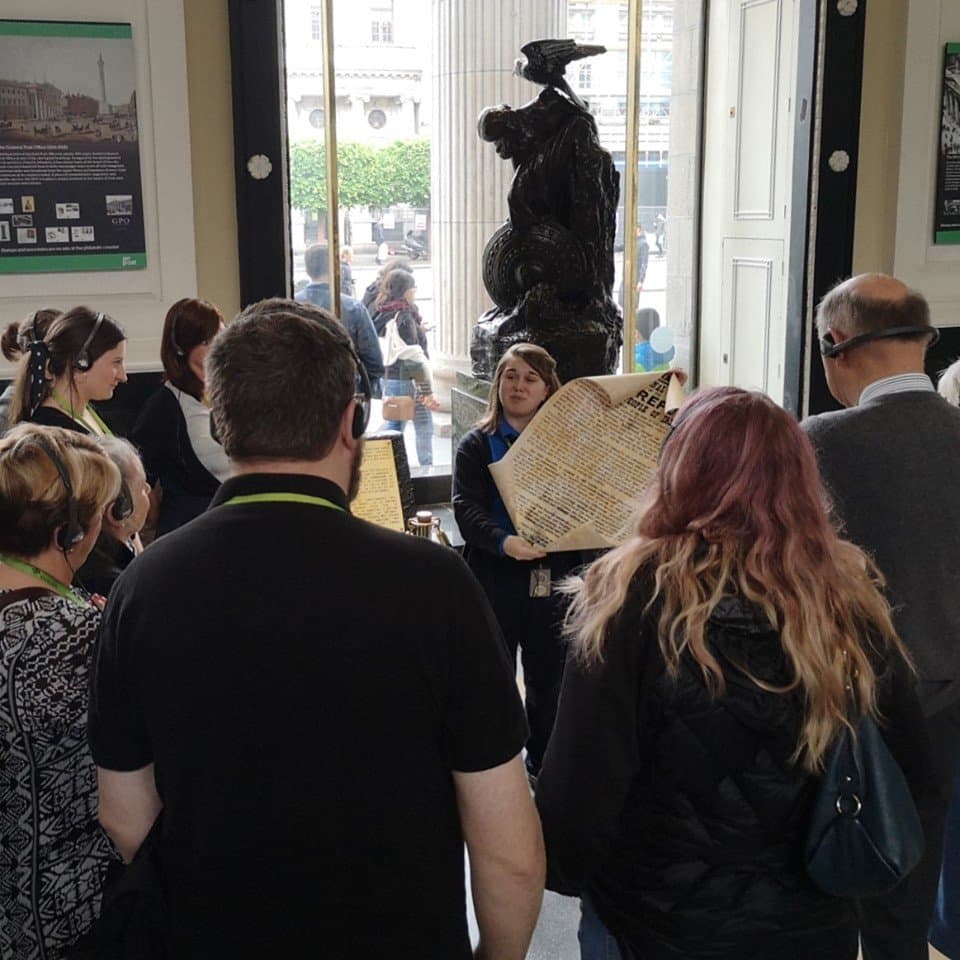 Join our Rebel Rising tour daily* at 2:30pm - https://www.gpowitnesshistory.ie/whats-on/events/rebels-rising-tour/
*subject to availability