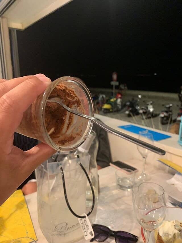 Carpaccio and Gambas Salad