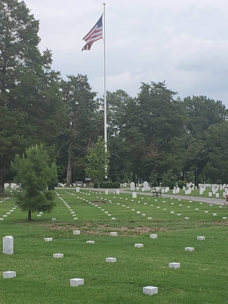 Memorial Day Flag Placement