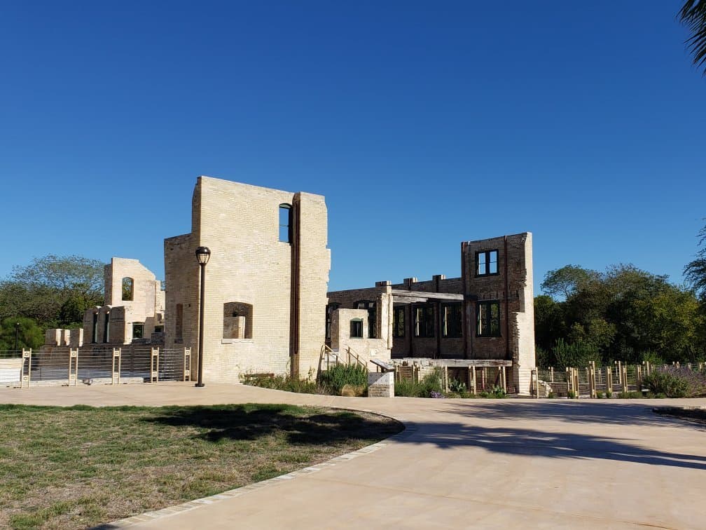 Hot Well on the east side of the San Antonio River