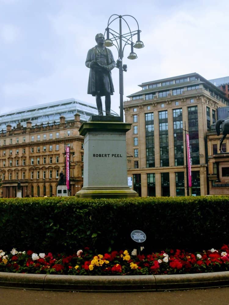 Sir Robert Peel Statue