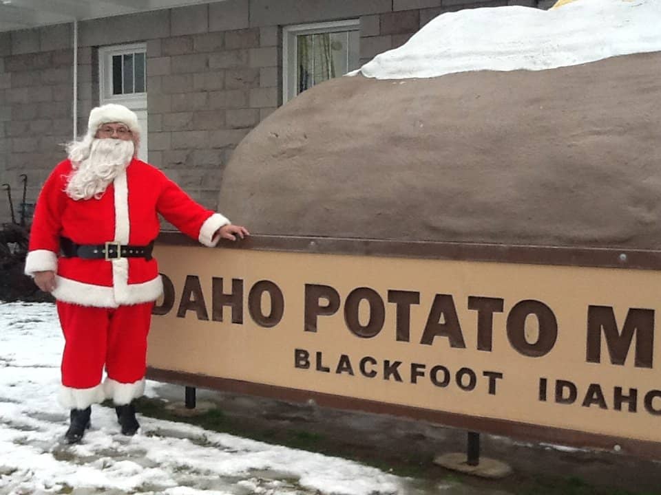 Giant Baked Potato Sculpture