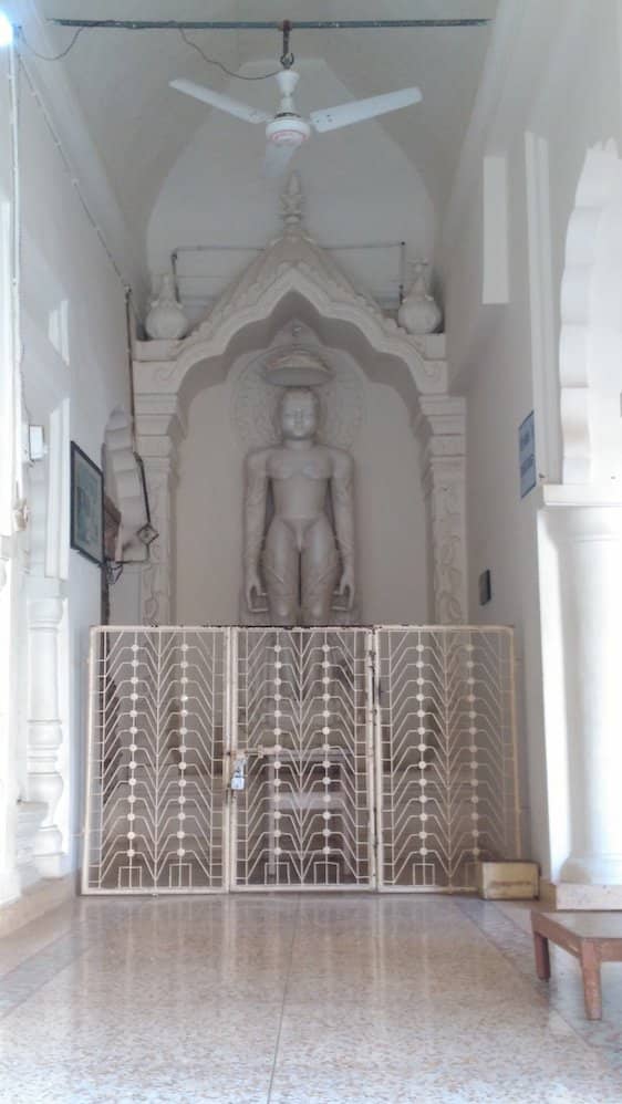 Broken Jain Statues