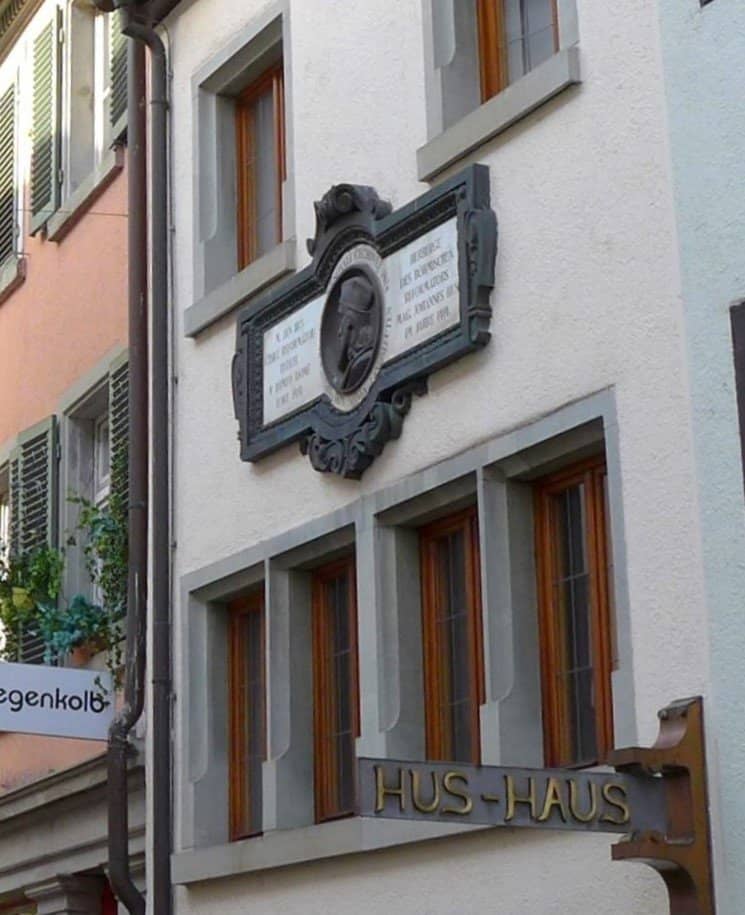 Modern Exhibition on Jan Hus