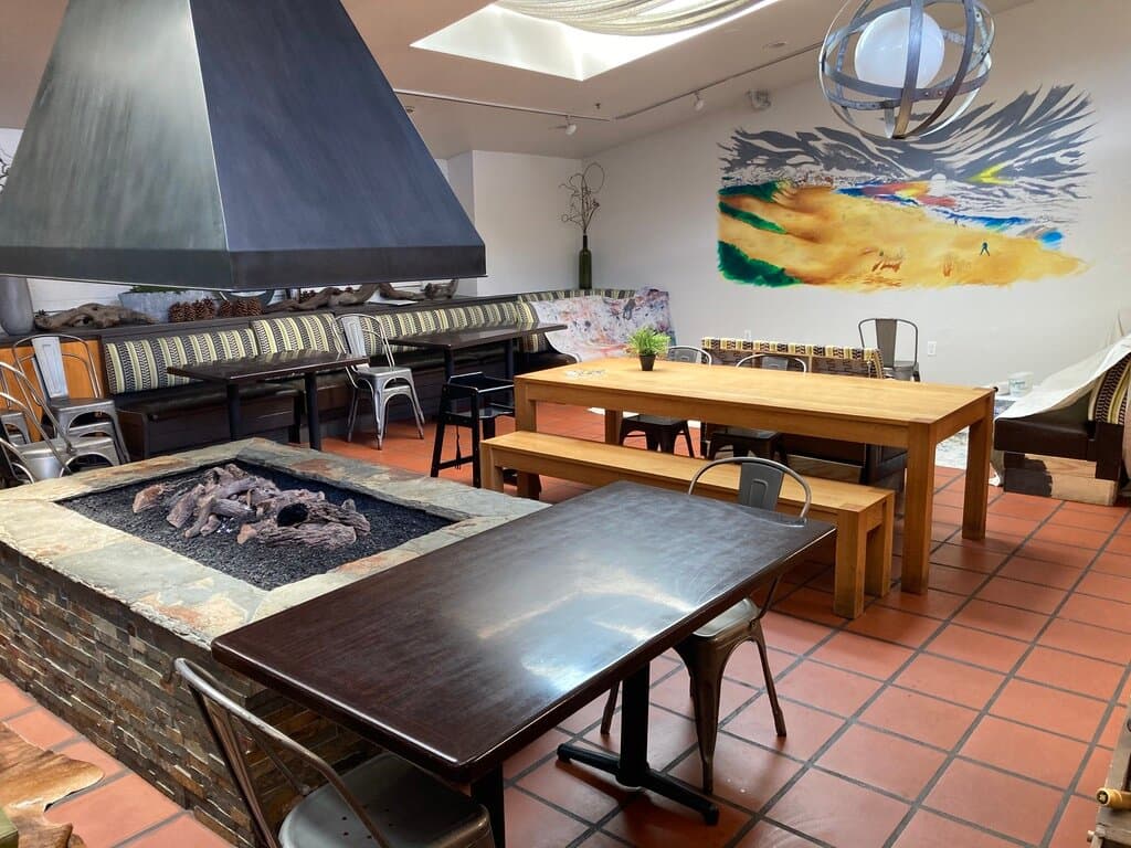 Inside seating area 1