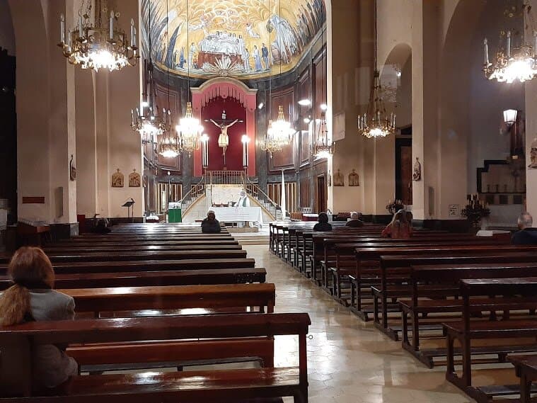 Interior de la Iglesia