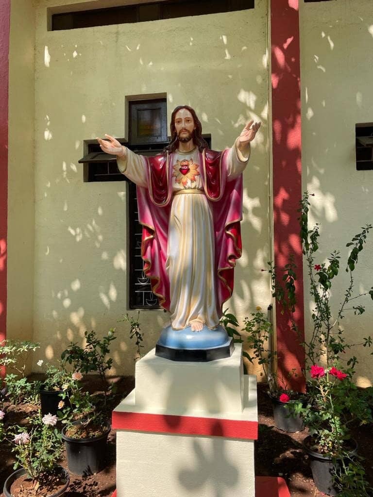 Ornate Infant Jesus Statue