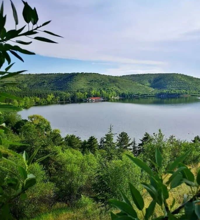 Eymir Gölü manzaraları