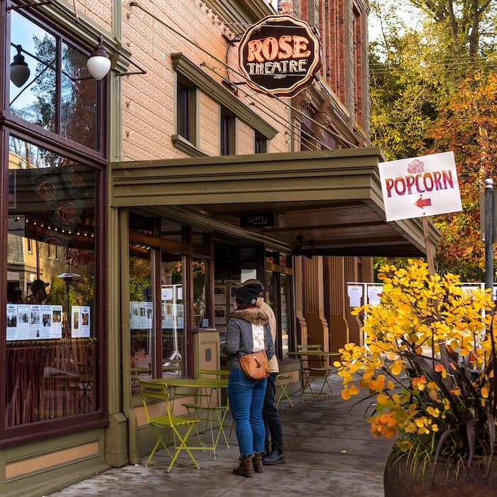 Rose Theatre box office.