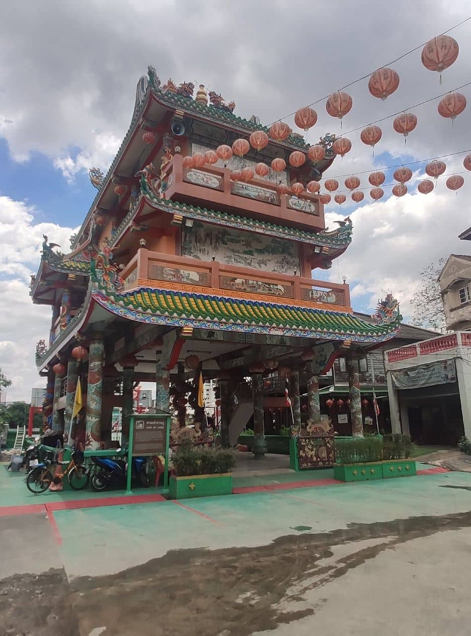 Intricate Altar and Offerings